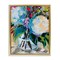 Stupell Industries Modern Lined Bouquet Framed Floater Canvas Wall Art Design by Jeanette Vertentes